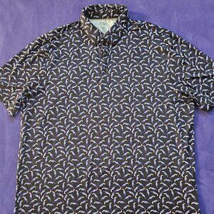 1764 Men's Golf Polo, Toucan Theme, Size 2XL XXL